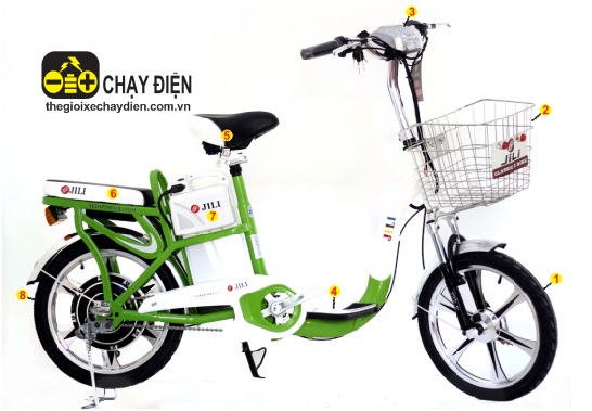 Xe đạp điện Jili DC 18